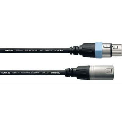 CORDIAL MICROPHONE CABLE XLR 20 M