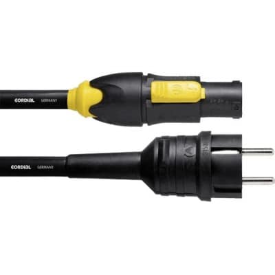 Cordial Cable Powercon Pvc True1 / Schuko Droit 3 M