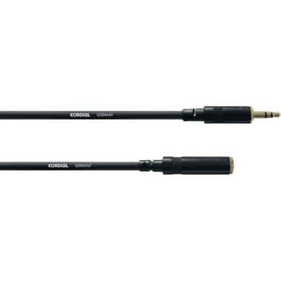 STEREO AUDIO CABLE MINIJACK MALE/MINIJACK FEMALE 3 M