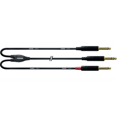 CORDIAL CABLE AND STEREO JACK/2 JACK MONO 3 M JUMPER