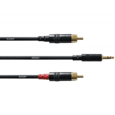 CABLE AND MINIJACK/RCA RAMP 6 M