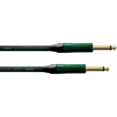 Cable Guitare Jack 3 M Vert