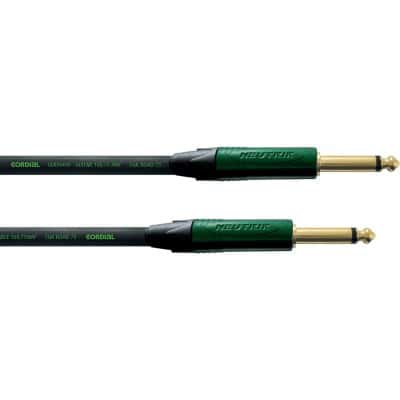 CABLE GUITARE JACK 3 M VERT
