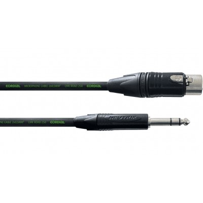 CBLE AUDIO XLR FEMELLE/JACK STRO 5 M