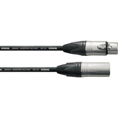 CORDIAL CABLE MICRO XLR 10 M