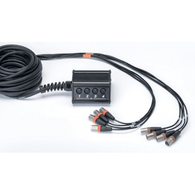 CORDIAL Botier de Scène 8 Entres XLR 10 M