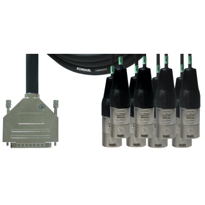 subD 25/XLR cable