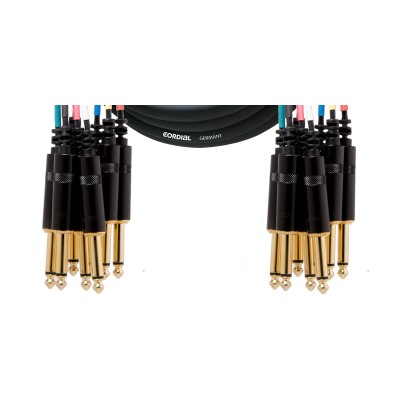 CORDIAL Multipaire 8 Jack Mono/8 Jack Mono 3 M