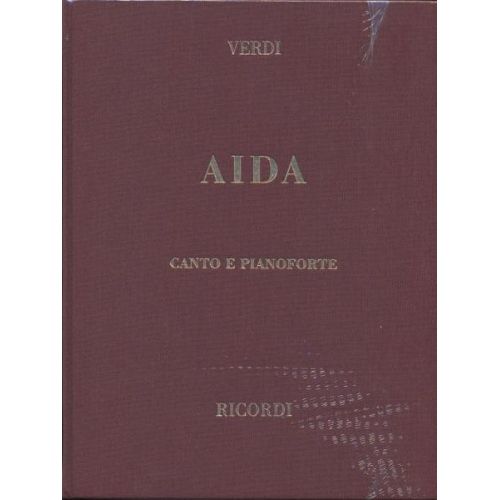 RICORDI VERDI G. - AIDA - CHANT ET PIANO