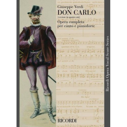 VERDI G. - DON CARLO VERSIONE IN 4 ATTI - CHANT ET PIANO