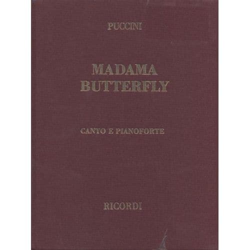 PUCCINI G. - MADAMA BUTTERFLY - CHANT ET PIANO