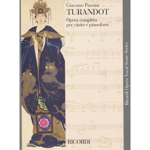 RICORDI PUCCINI G. - TURANDOT TESTO ITALIANO - CHANT ET PIANO