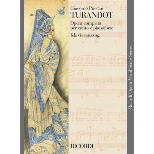 PUCCINI G. - TURANDOT TESTO ITALIANO TEDESCO - CHANT ET PIANO