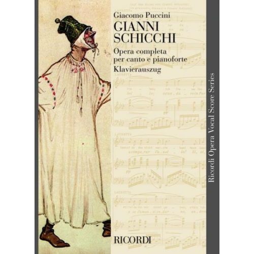 PUCCINI G. - GIANNI SCHICCHI - IN BROCHURE - CHANT ET PIANO
