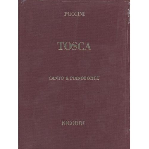 PUCCINI G. - TOSCA - CHANT ET PIANO