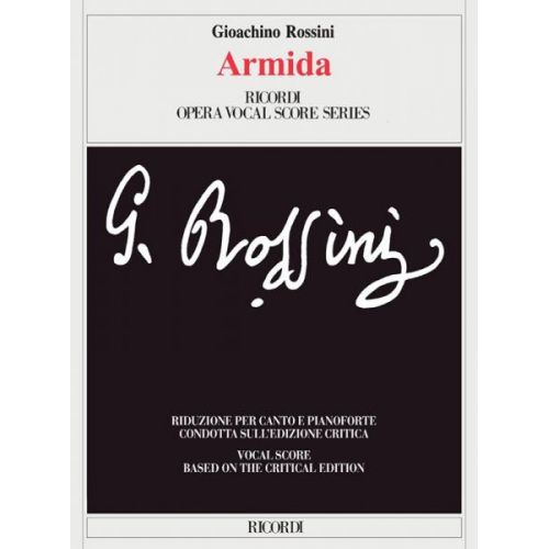 RICORDI ROSSINI G. - ARMIDA - CHANT ET PIANO