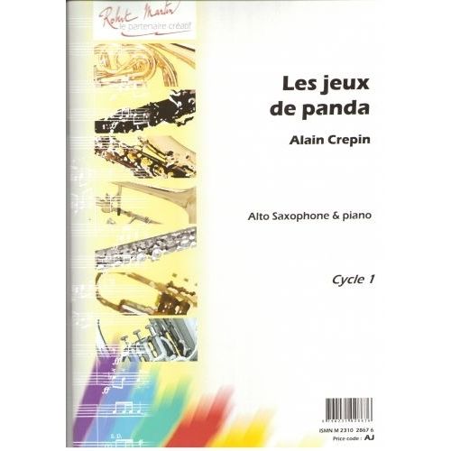 CREPIN A. - JEUX DE PANDA (LES), ALTO