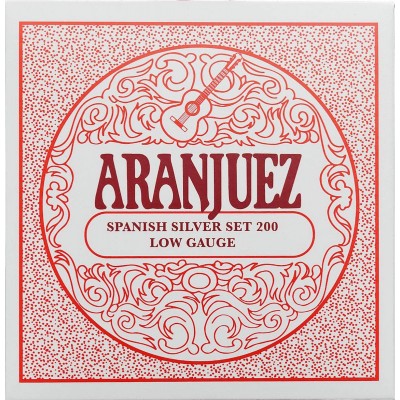 ARANJUEZ AR200 Spanish Silver Set 200 Tirant Faible