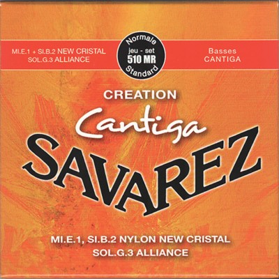 CLASSIC STRINGS CANTIGA CREATION CANTIGA RED SET NORMAL TIE