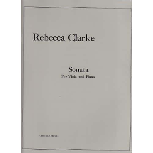 CLARKE R. - SONATA FOR VIOLA AND PIANO