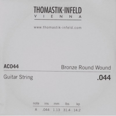 AC044 Plectrum Bronze Flat Wound 044