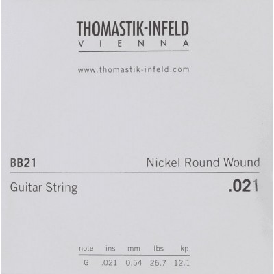 THOMASTIK THOMASTIK STRINGS FOR ELECTRIC GUITARS STRINGS DETAIL.021