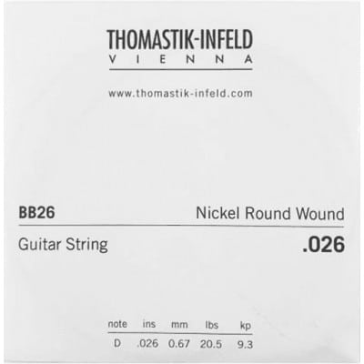 THOMASTIK STRINGS FOR ELECTRIC GUITARS STRINGS DETAIL.026