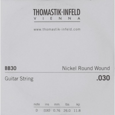 THOMASTIK STRINGS FOR ELECTRIC GUITARS STRINGS DETAIL.030