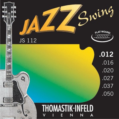 THOMASTIK JS112 JAZZ SWING FLAT WOUND 12-50