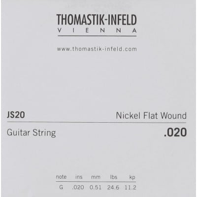 THOMASTIK THOMASTIK STRINGS FOR ELECTRIC GUITARS STRINGS DETAIL.020