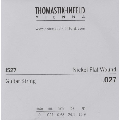 CORDES POUR GUITARES ELECTRIQUES CORDES DETAIL .027