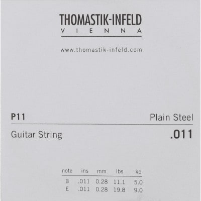 Thomastik Cordes Guitare Acoustique Spectrum Cordes Au Detail .011