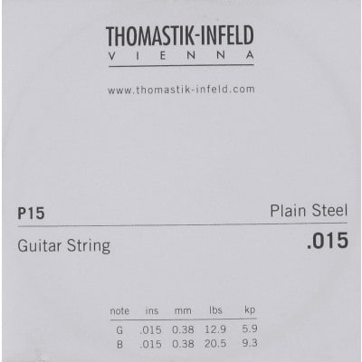 Thomastik Cordes Guitare Acoustique Spectrum Cordes Au Detail .015