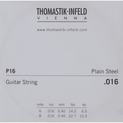 Thomastik Cordes Guitare Acoustique Spectrum Cordes Au Detail .016