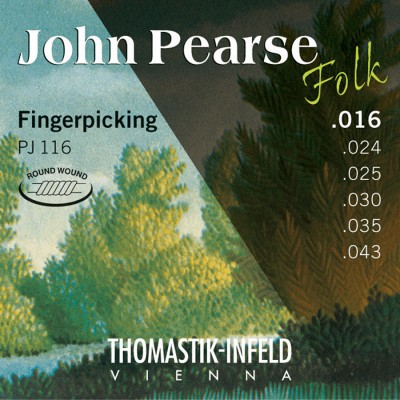 JOHN PEARSE FOLK SERIES LIGHT CLASSICAL GUITAR STRINGS SET