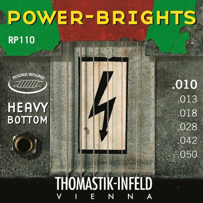 THOMASTIK RP110 POWER BRIGHTS HEAVY 10-50