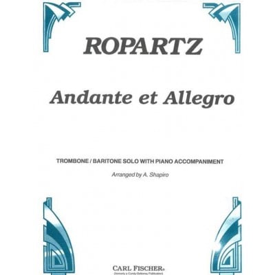 ROPARTZ - ANDANTE & ALLEGRO - TROMBONE & PIANO