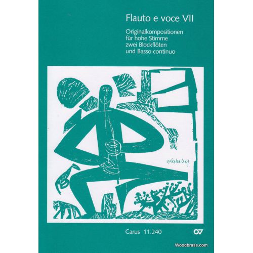 FLAUTO E VOCE VII - VOIX HAUTE, 2 FLUTES A BEC ET BC