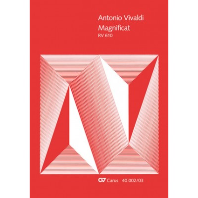 VIVALDI ANTONIO - MAGNIFICAT RV 610 - VOCAL SCORE