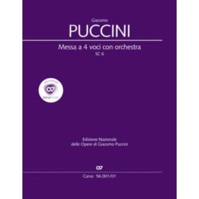  Puccini G. - Messa Di Gloria - Conducteur