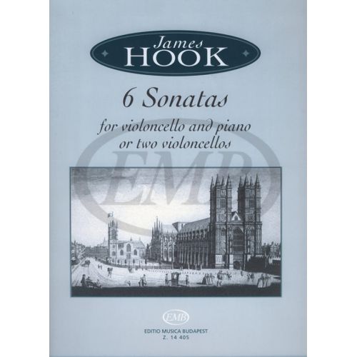  Hook J. - 6 Sonatas - Violoncelle Et Piano