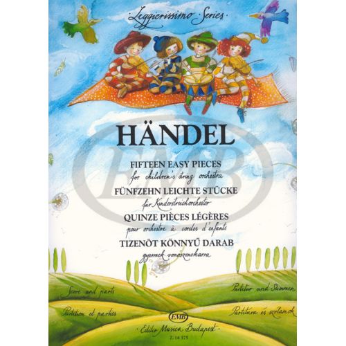 EMB (EDITIO MUSICA BUDAPEST) HAENDEL G.F. - FIFTEEN EASY PIECES FOR CHILDREN