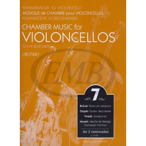 CHAMBER MUSIC FOR VIOLONCELLOS VOL.7 - VIOLONCELLOS