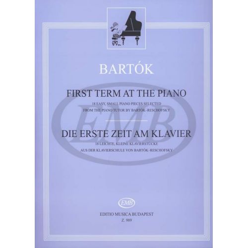 Bartok B. - First Term At The Piano - Piano
