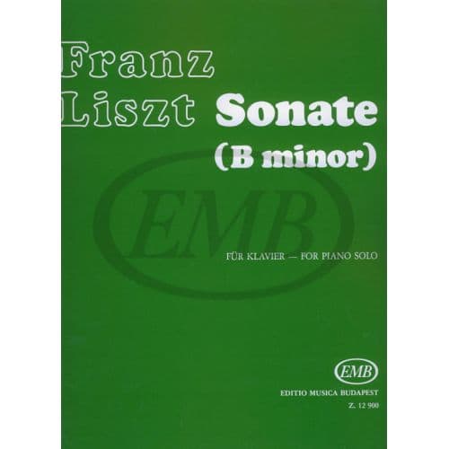 LISZT F. - SONATA SI M. - PIANO