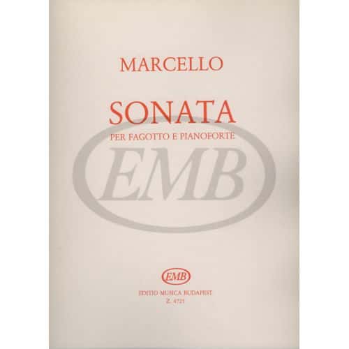 MARCELLO B. - SONATA - BASSON ET PIANO