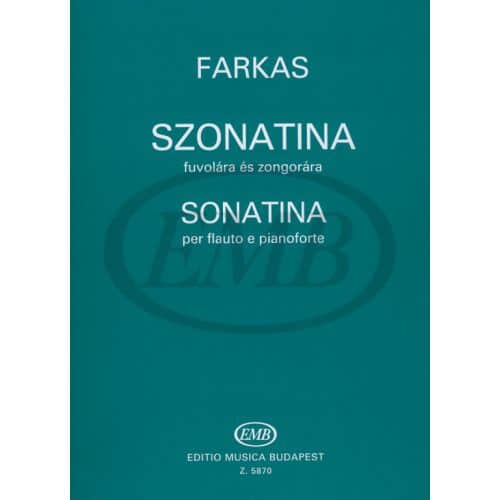 FARKAS F. - SONATINA - FLUTE ET PIANO