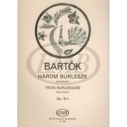BARTOK B. - BURLESCHE (3) OP. 8 C - PIANO
