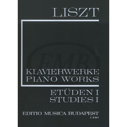 LISZT FRANZ - STUDIES VOL.1 - PIANO