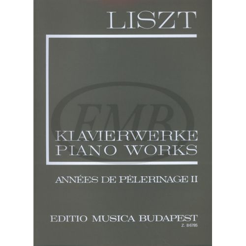  Liszt F. - Annees De Pelerinage Vol 2 - Piano